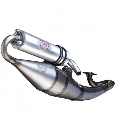 Marmitta espansione Leovince Handmade TT per Aprilia SR, Gilera Ice, Piaggio Zip Kat...- Prezzo Basso