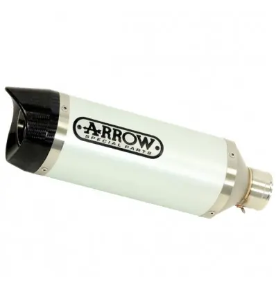 Offerta Del Giorno Terminale con raccordo Arrow Thunder Aluminium Carbon End per KTM Duke/RC 125-390 17-20-
