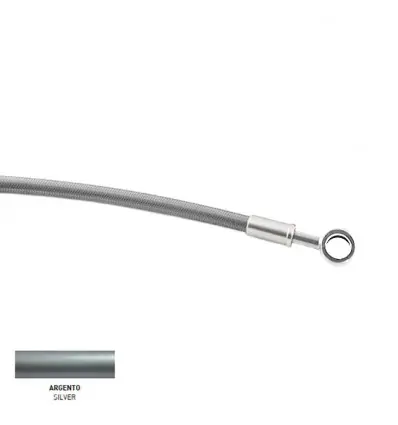 Kit tubi freno Accossato in treccia per Kawasaki ZX-6R Ninja-Arancio Prezzo Di Fabbrica