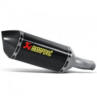 Marmitta Akrapovic Slip On Carbonio omologata per Honda CB600F Hornet e CBR600F- Popolare