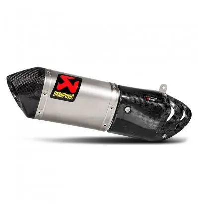 Marmitta Akrapovic Slip On Titanio omologata per Ducati Multistrada 1200S 15-16- Super Prezzo