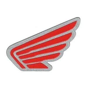Patch adesiva in tessuto con logo ala Honda- Spedizione Espresso