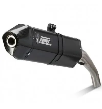 Solo Oggi Terminale Mivv Speed Edge Steel Black per BMW R1200GS dal 2013-