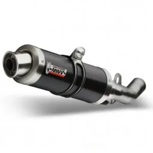 Reso Gratuito Marmitta Mivv Tondo Corto GP Steel Black per Yamaha T-Max 500 01-07-