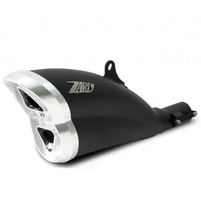 Terminale Zard Inox Racing Omologato nero per Ducati Diavel- Super Prezzo