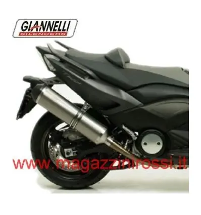 Direttamente Dal Produttore Marmitta Giannelli Ipersport Titanium Carby Yamaha T-Max 530 12-16-