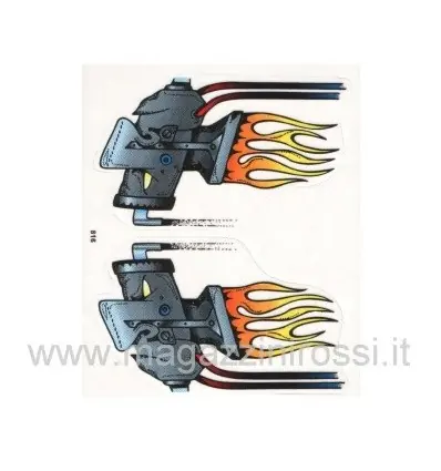 Set piccolo adesivi Carburatore- Vendita Finale