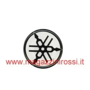 Ordina Subito Adesivo logo Diapason Yamaha resina 3D 4cm trasparente nero-