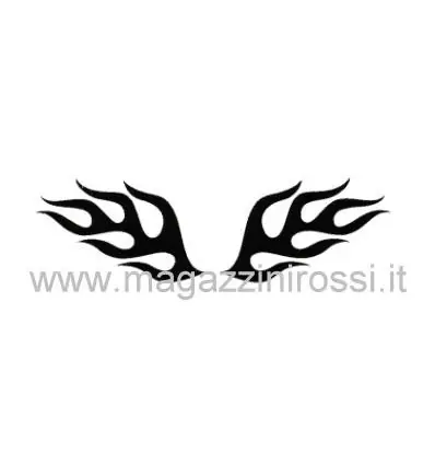 Decorazioni prespaziate Tribal decor nero- Promo Stagionale
