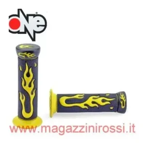 Offerta Manopole One Tuning Flamming Gel nero giallo-