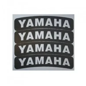 Ultime Pezzi Adesivi speciali per pneumatici scritta Yamaha-