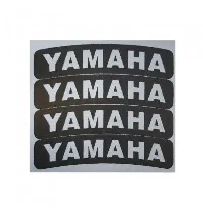 Ultime Pezzi Adesivi speciali per pneumatici scritta Yamaha-