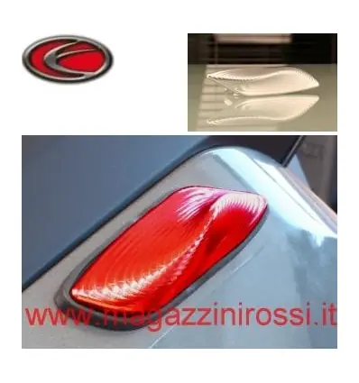 Compra Adesso Tappi per fori specchi ergal Evotech Yamaha T-Max 530 2012 rosso-