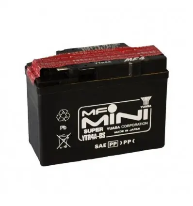 Vendita Finale Batteria Yuasa YTR4A-BS per Honda SH96, Honda ZX dal 1994 ecc.-