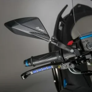 Subito Disponibile Specchi Lightech da manubrio per Yamaha T-Max 500, 530 e 560 neri-