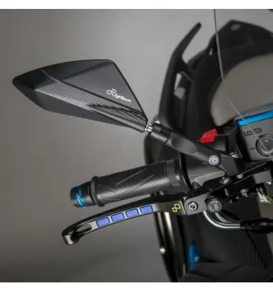Subito Disponibile Specchi Lightech da manubrio per Yamaha T-Max 500, 530 e 560 neri-