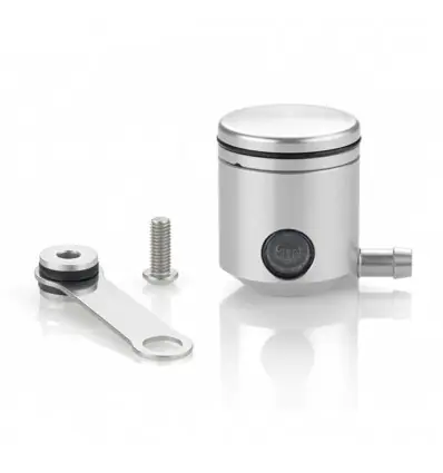 Serbatoio fluido Rizoma CT025 da 15cc per frizione-Argento A Buon Prezzo