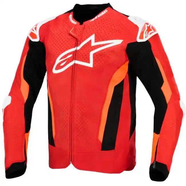 Giacca da moto Alpinestars T-GP Air rossa e nera-XS Prezzo Scontato