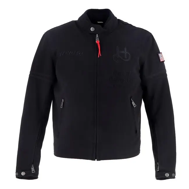 Giacca da moto Helstons Nashville Toile nera-S Scelto Dai Clienti