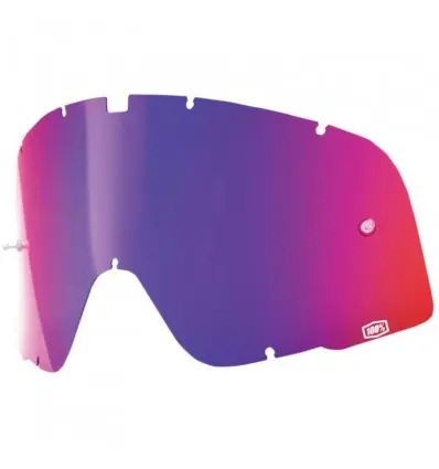 Lente 100% per maschere The Barstow blu rosso specchio- Prezzo Conveniente
