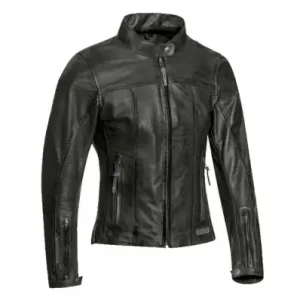 Economico Giacca moto in pelle da donna Ixon Crank Air Lady nera-XS