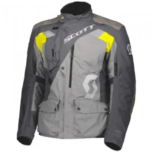 Giacca da moto Scott Dualraid Dryo grigia e gialla-M Compra Oggi Stesso