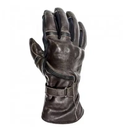 Subito Disponibile Guanti da moto in pelle Helstons Titanium marroni-S