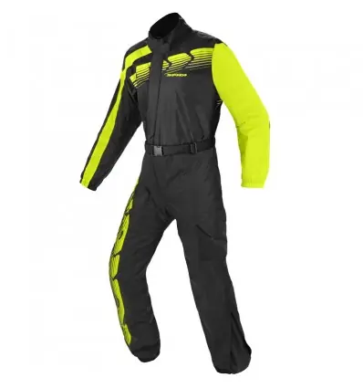 Tuta antipioggia Spidi Touring Rain Suit nera e gialla-S Solo Oggi
