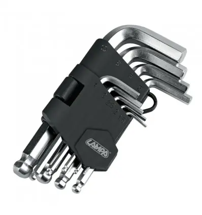 Ultimissimo Modello Set 9 chiavi esagonali maschio Lampa con custodia-