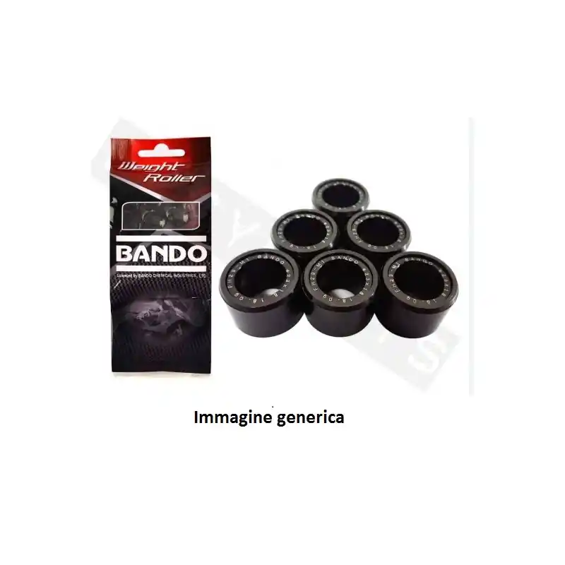 Prezzo Ridotto Kit 6 rulli 23x18 23g kymco 250 kxr, mxu 300 maxxe