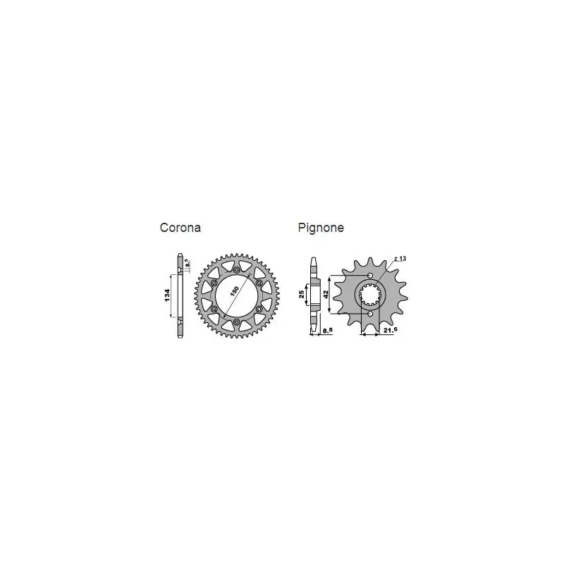 Prezzo Conveniente Kit kawasaki 250 klx 06-07 z42-14