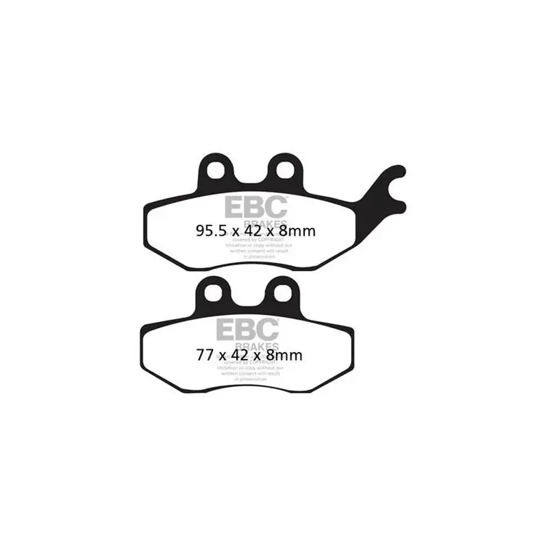 Pastiglie sfa italjet jupiter 250 - rieju 50/125 Consegna Rapida