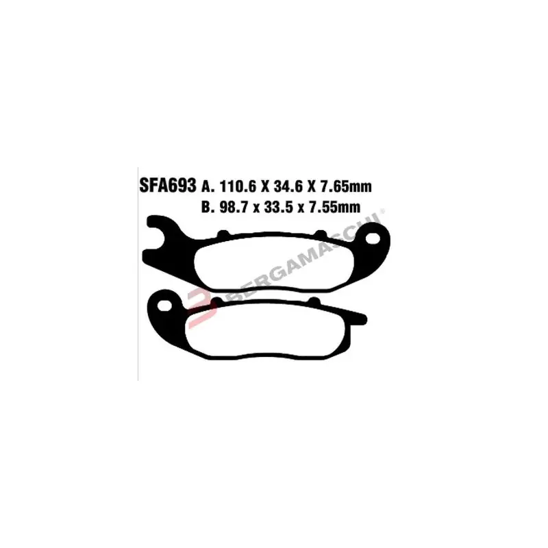 Pastiglie sfa liberty 3v 4t 15-16 ant. Scelto Dai Clienti