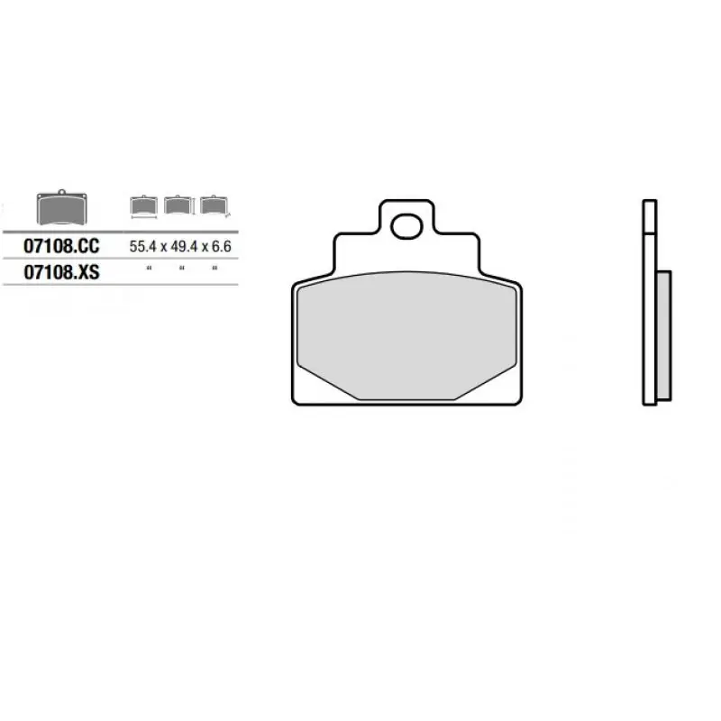 Compra Adesso Pastiglie brembo cc 07108cc