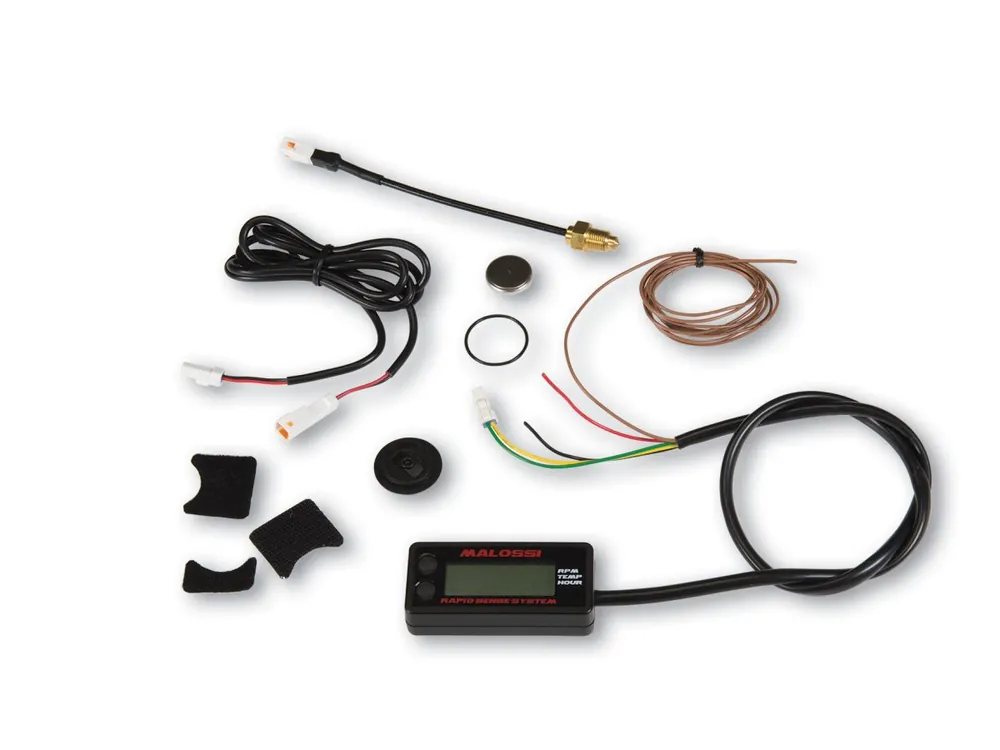 Nuovo Arrivo RAPID SENSE SYSTEM RPM TEMP HOUR METER MALOSSI KYMCO XCITING 400 IE 4T LC EURO 3 (SK80)-
