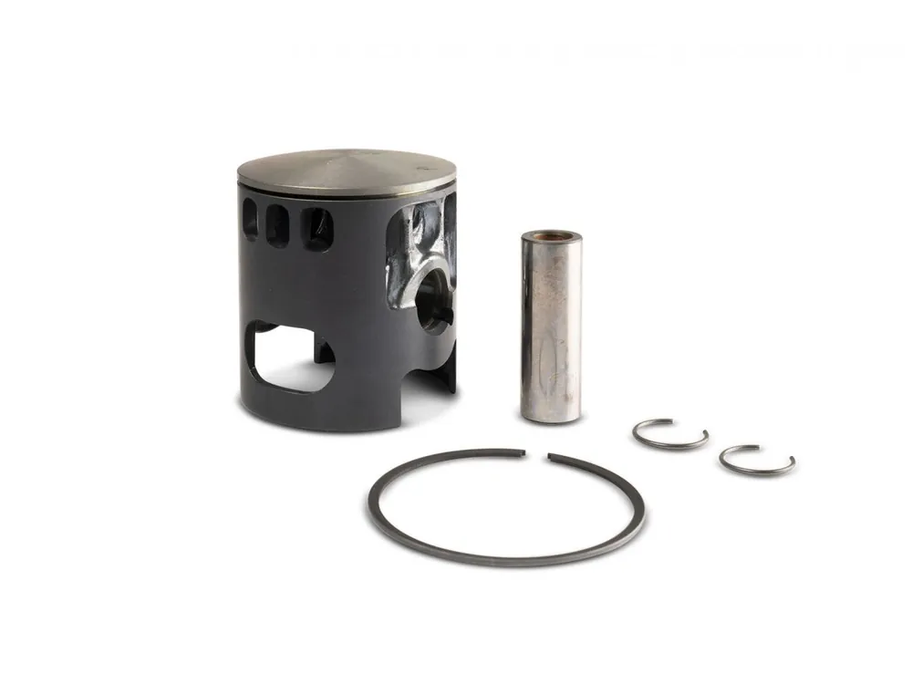 Esclusivo PISTONE 2T DIAM.55,2 CON SPINOTTO 15 1 SEGMENTO SEMITRAPEZIODALE MALOSSI VESPA ETS 125 2T-