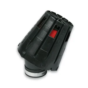 Ultimissimo Modello FILTRO ARIA RED FILTER E5 CON 38 PER CARBURATORI PHBL 20-25 CON CUFFIA NERA MALOSSI GILERA STORM 50 2T-