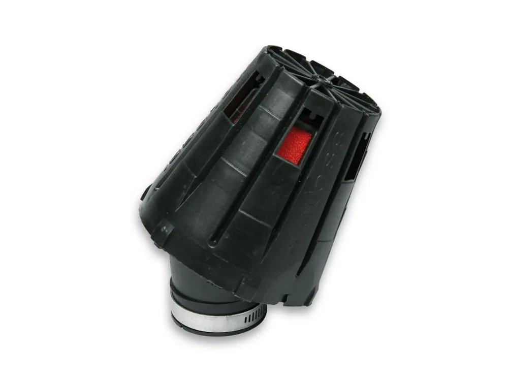 FILTRO ARIA RED FILTER E5 CON 38 PER CARBURATORI PHBL 20-25 CON CUFFIA NERA MALOSSI PIAGGIO ZIP SP 50 2T LC 2001+- Offerta Del Giorno