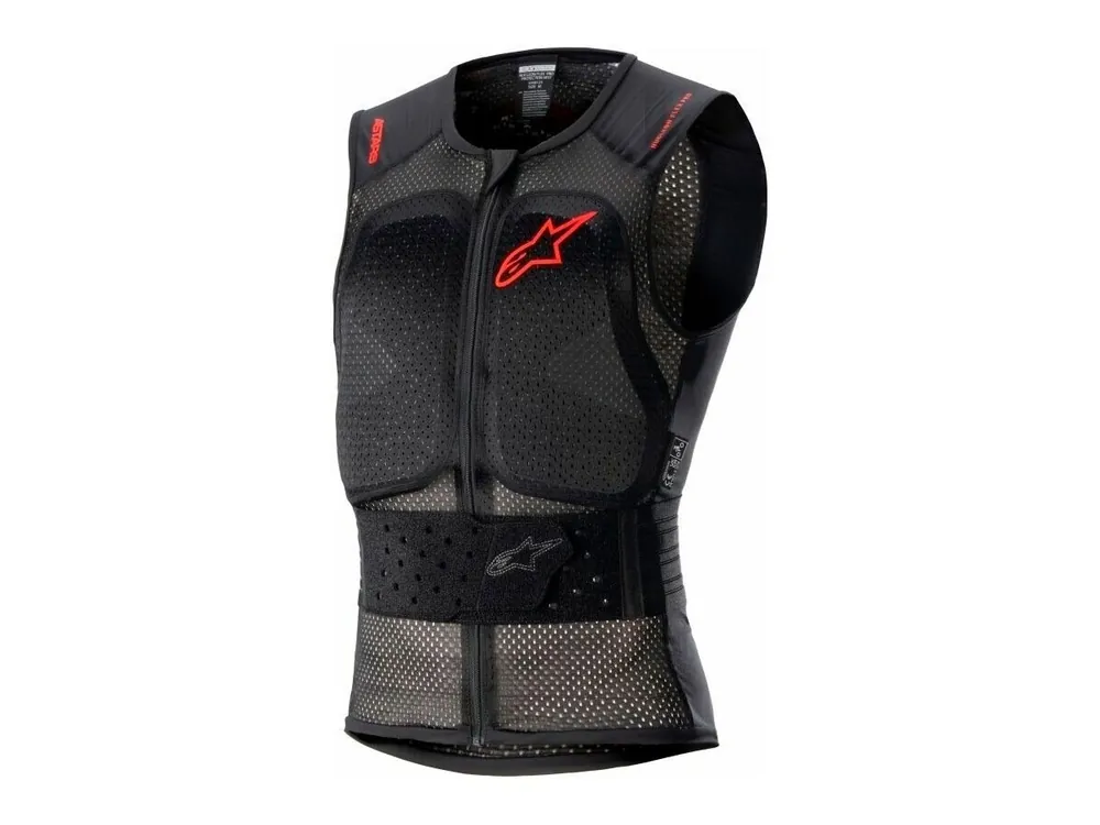 GILET NUCLEON FLEX PRO ALPINESTARS NERO / ROSSO-XS - Ordinabile Prezzo Conveniente