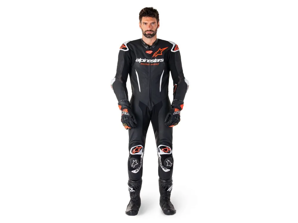 TUTA IN PELLE GP-R7 - 1 PEZZO ALPINESTARS-44 A Buon Prezzo