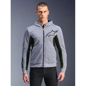 Quantità Limitata FELPA CON CAPPUCCIO CHROME SPORT ALPINESTARS-S