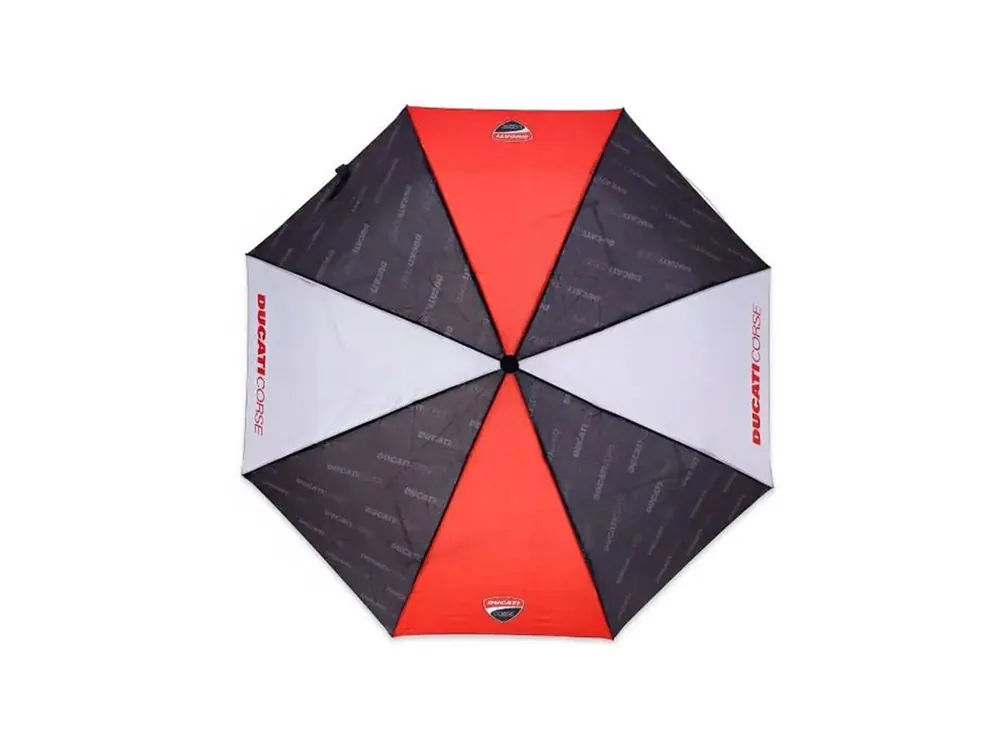 2456007 OMBRELLO PIEGHEVOLE UFFICIALE DUCATI CORSE- Prezzo Ridotto