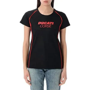 Compra Adesso 2536007 T-SHIRT DONNA UFFICIALE DUCATI CORSE TESSUTO TECNICO-XS - Ordinabile