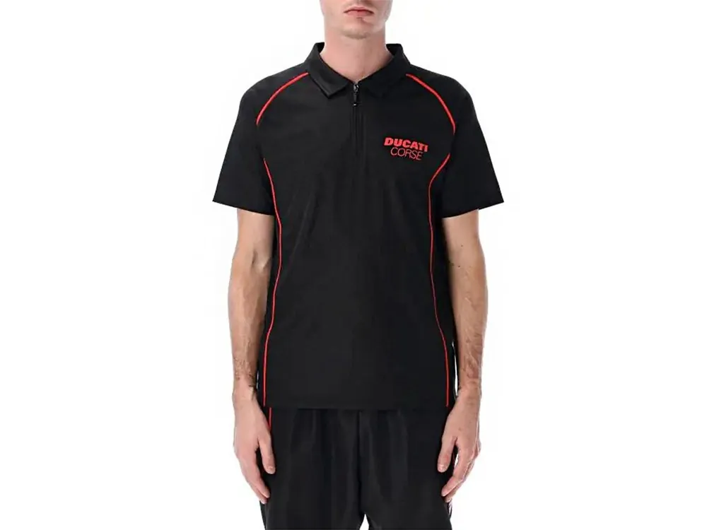 Promo Stagionale 2516001 POLO UFFICIALE DUCATI CORSE TESSUTO TECNICO-S - Ordinabile