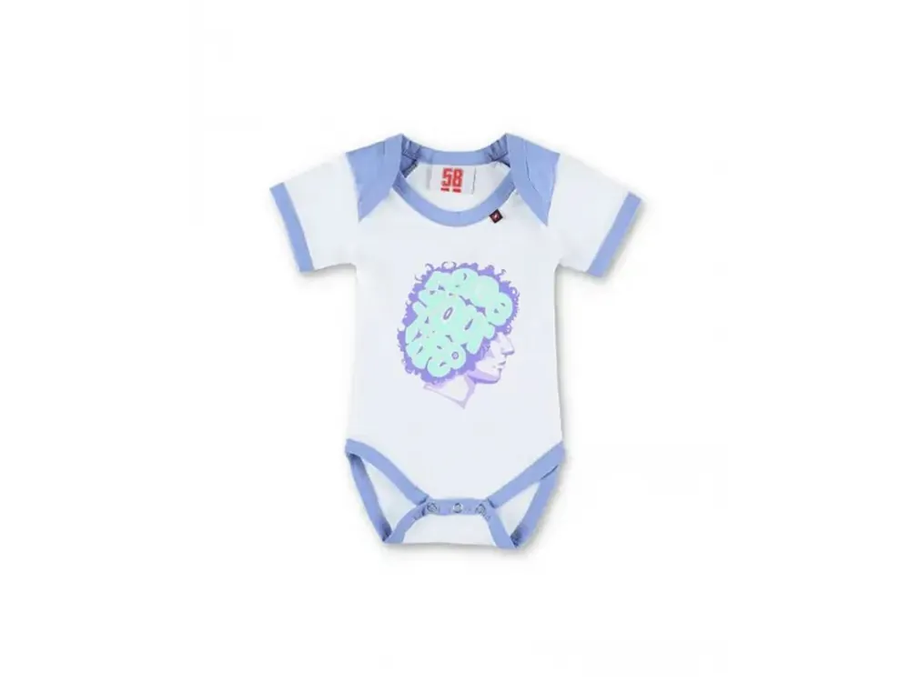 Compra Online 2385001 TUTINA BAMBINO NEONATO UFFICIALE MARCO SIMONCELLI 58-3/6 - Ordinabile