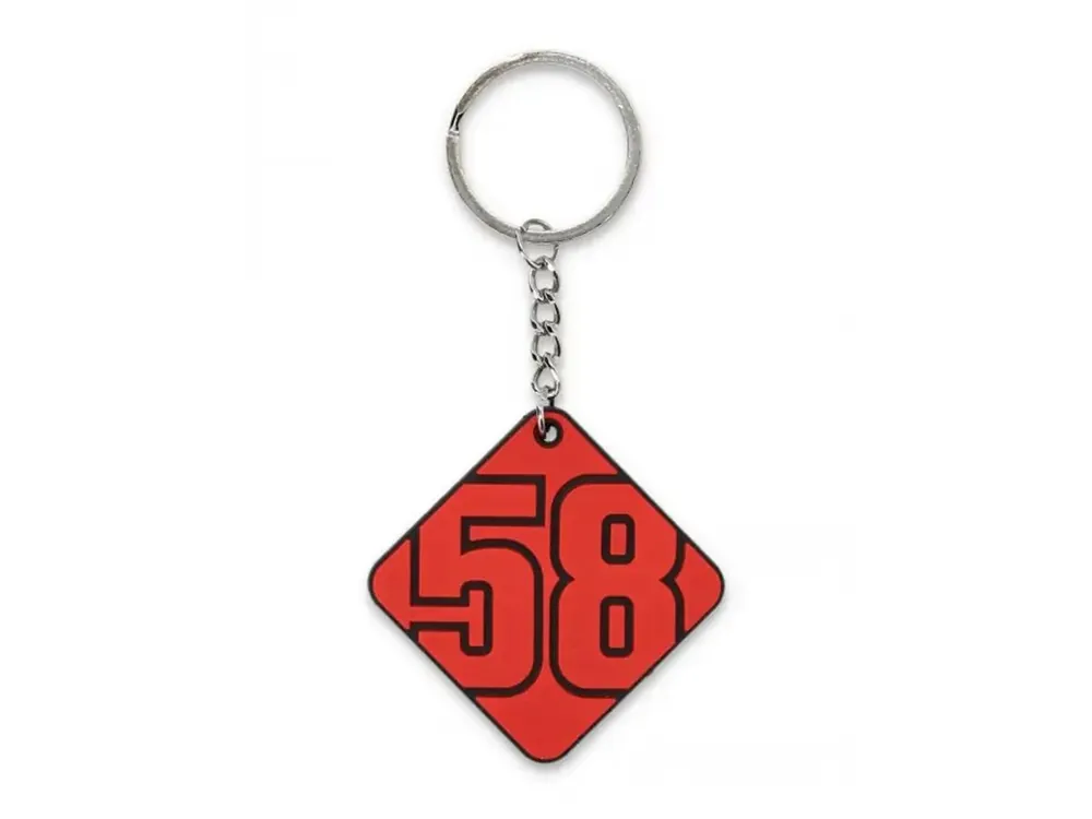 Ordina Subito 2355001 PORTACHIAVI UFFICIALE MARCO SIMONCELLI 58-