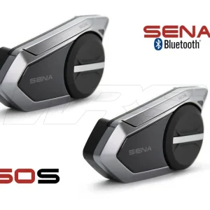INTERFONO DOPPIO BLUETOOTH SENA 50S 5 COMANDI VOCALI 8 LINGUE + MESH 2.0- Non Perdere
