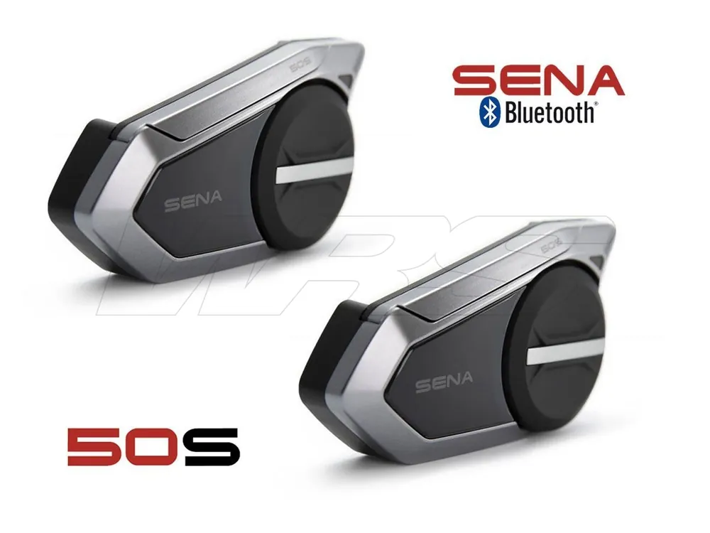 INTERFONO DOPPIO BLUETOOTH SENA 50S 5 COMANDI VOCALI 8 LINGUE + MESH 2.0- Non Perdere