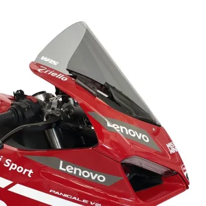 CUPOLINO RACE ALTO WRS FUME' +45MM DUCATI PANIGALE V4 / S 2018-2019- Nuova Collezione