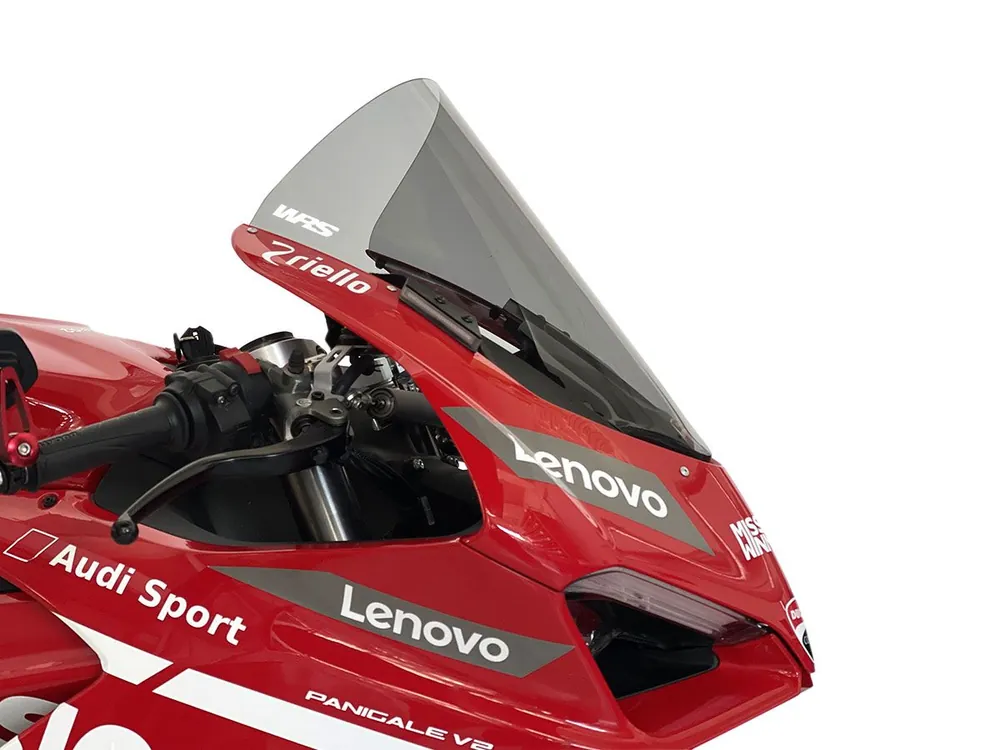 CUPOLINO RACE ALTO WRS FUME' +45MM DUCATI PANIGALE V4 / S 2018-2019- Nuova Collezione